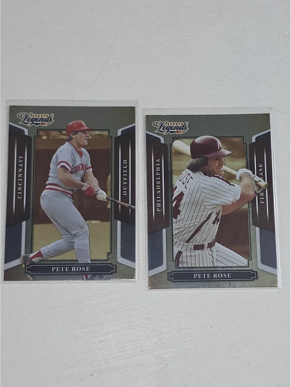 2008 Donruss - Baseball Americana - Sports Legends PETE ROSE LOT - Reds Phillies